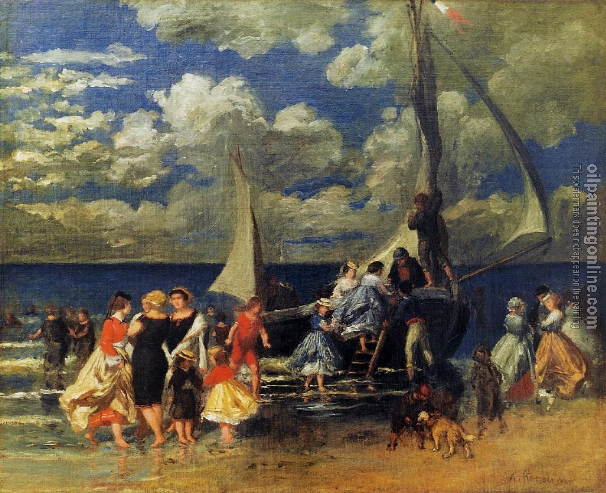 Renoir, Pierre Auguste - The Return of the Boating Party